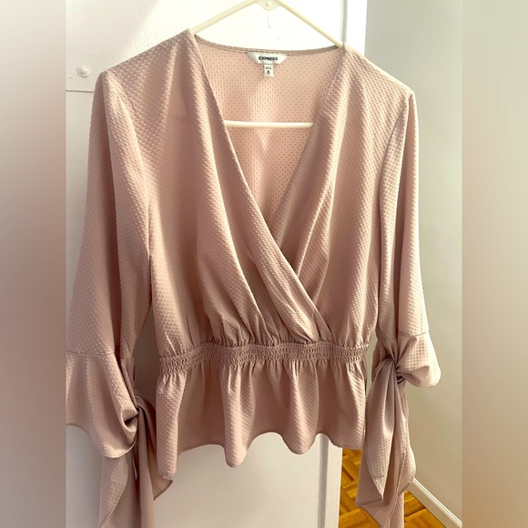 Express Pink/Blush Blouse - Picture 2 of 2